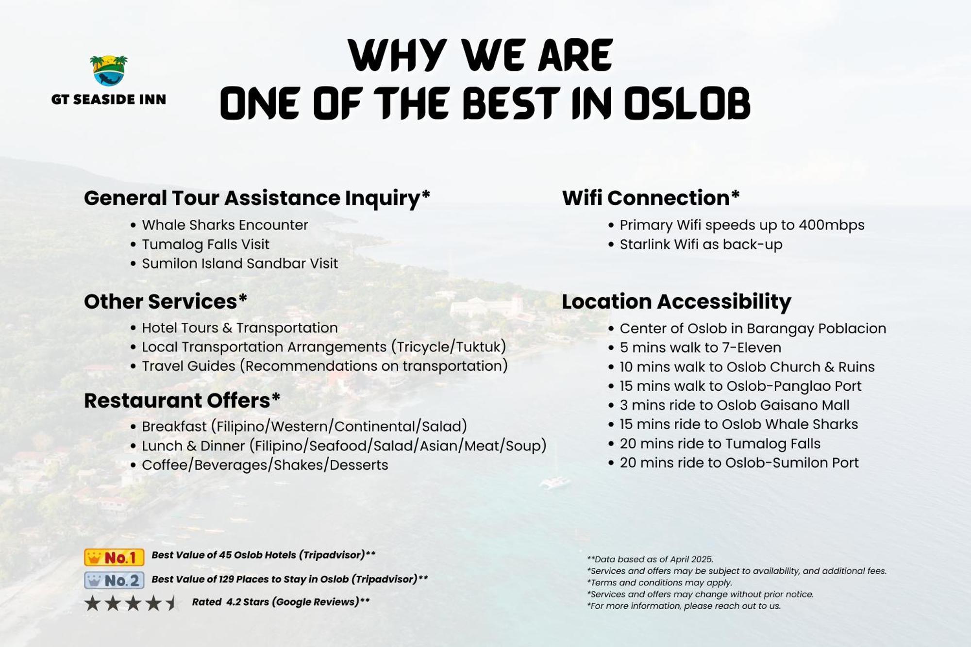 Gt Seaside Inn Oslob Exterior photo